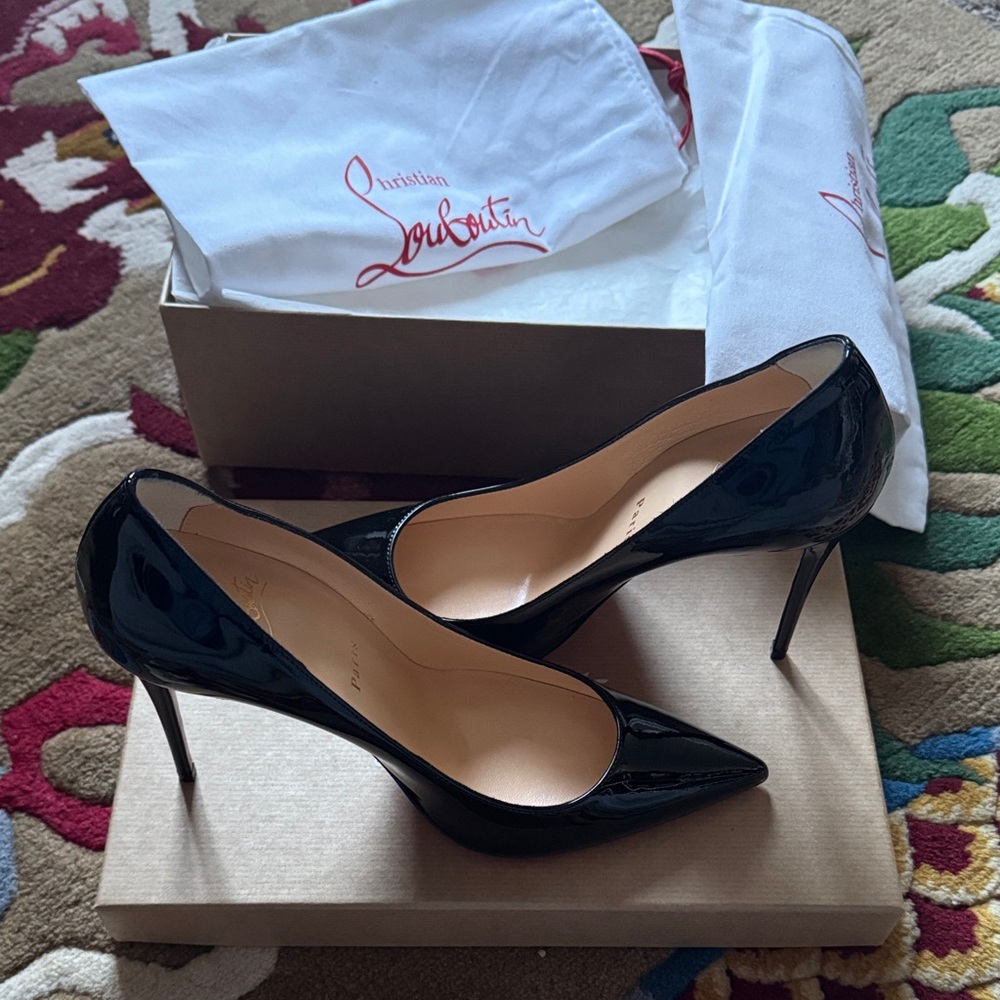 Christian Louboutin Kate
100 mm Pumps - Patent calf leather